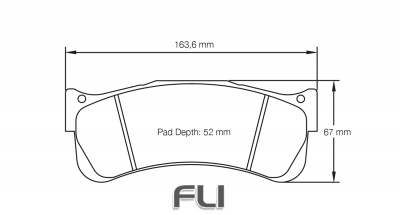 Pagid Racing RST 2 Remblokken