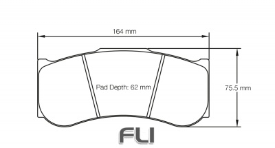 Pagid Racing RST 2E Remblokken