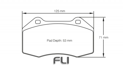 Pagid Racing RST 3 Remblokken
