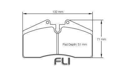 Pagid Racing RST 3 Remblokken