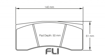 Pagid Racing RST 3 Remblokken