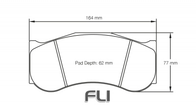 Pagid Racing RST 3 Remblokken