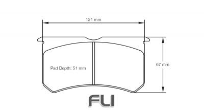 Pagid Racing RST 3 Remblokken