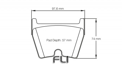 Pagid Racing RST 3 Remblokken