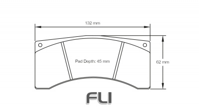 Pagid Racing RST 3 Remblokken