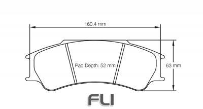 Pagid Racing RST 3 Remblokken
