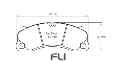 Pagid Racing RST 3 Remblokken