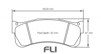 Pagid Racing RST 3 Remblokken