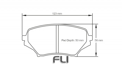 Pagid Racing RST 3 Remblokken