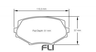 Pagid Racing RST 3 Remblokken
