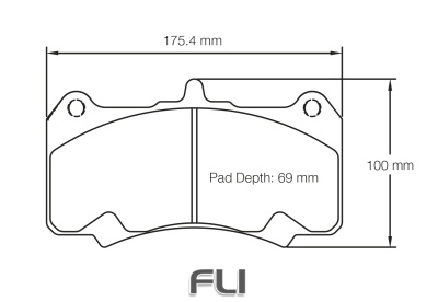 Pagid Racing RST 3 Remblokken