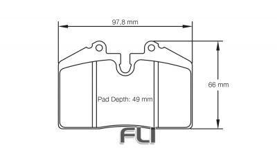 Pagid Racing RST 4 Remblokken