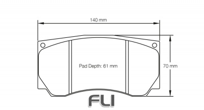 Pagid Racing RST 4 Remblokken