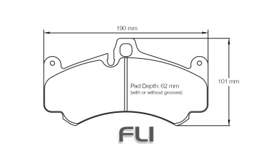 Pagid Racing RST 5 Remblokken