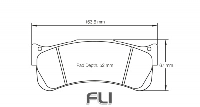 Pagid Racing RST 5 Remblokken