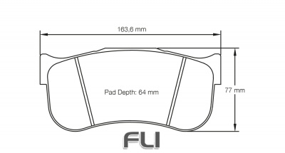 Pagid Racing RST 5 Remblokken
