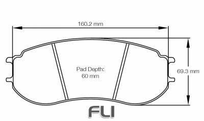Pagid Racing RST 5 Remblokken