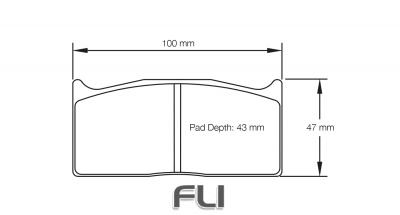 Pagid Racing RST 5E Remblokken