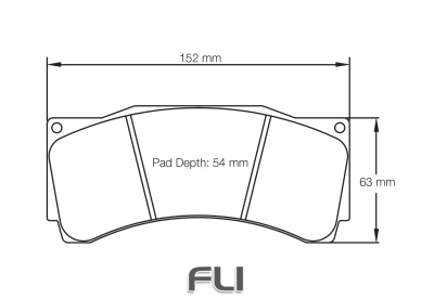 Pagid Racing RST 5E Remblokken