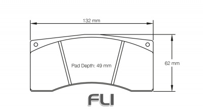 Pagid Racing RST 5E Remblokken