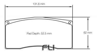 Pagid Racing RST D1 Remblokken