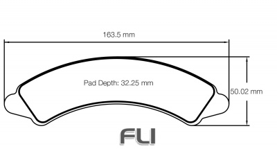 Pagid Racing UTV 1 Remblokken