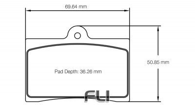 Pagid Racing UTV 2 Remblokken