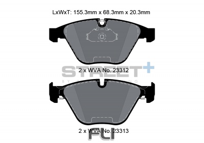 Pagid Street+ Remblokken - T8024SP2001