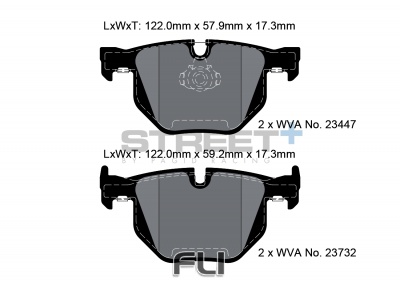 Pagid Street+ Remblokken - T8031SP2001
