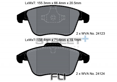 Pagid Street+ Remblokken - T8056SP2001