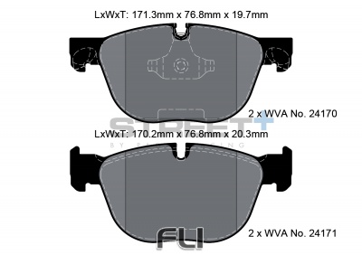 Pagid Street+ Remblokken - T8060SP2001