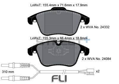 Pagid Street+ Remblokken - T8069SP2001