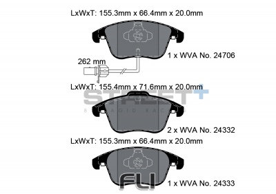 Pagid Street+ Remblokken - T8090SP2001