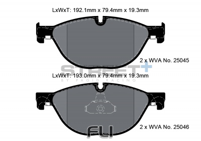 Pagid Street+ Remblokken - T8106SP2001
