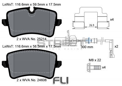 Pagid Street+ Remblokken - T8114SP2001