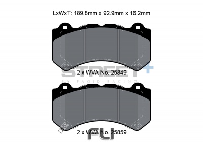 Pagid Street+ Remblokken - T8127SP2001
