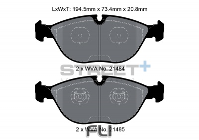 Pagid Street+ Remblokken - T8156SP2001