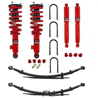 PED-803150 Pedders 1.75 Inch Suspension Lift Kit. With Assembled Front Struts. Nissan Navara D40 2005 - 2015
