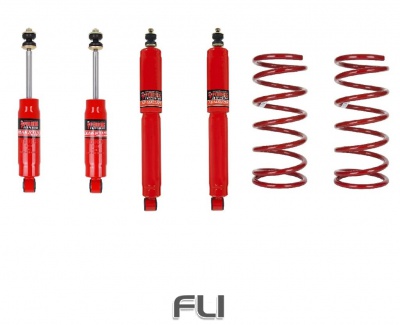Pedders 1.5 Inch Lift Kit. WITHOUT Torsion bars. Mitsubishi Pajero & Shogun NH to NL SWB (Pedders-803103)