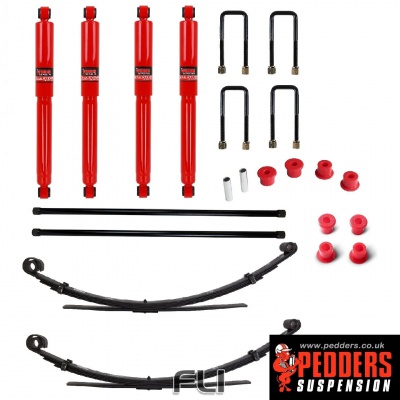 Pedders 1.5 Inch Suspension Lift Kit. WITH Torsion bars. Toyota Hilux Mk4 & 5 & MK3 IMPORT (Pedders-803165)