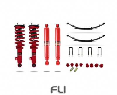Pedders 1.75 Inch Suspension Lift Kit. With Improved Ride & Assembled struts. Nissan Navara D40 (Pedders-803390)