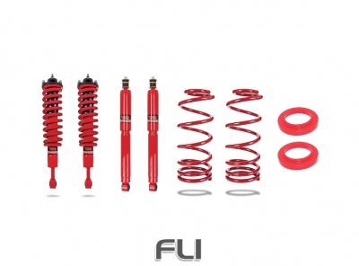 Pedders 2" heavy duty suspension kit. Comfortable version. For cars with constant load front and rear. Toyota Lancruiser 120 (Pedders-803359)