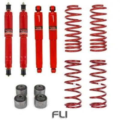 Pedders 2 Inch Suspension Lift Kit. With Foam Cell Shocks. Nissan Patrol, Y61, LWB, 2.8 Di ONLY (Pedders-803220)