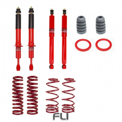 Pedders Air Suspension Conversion Kit. Medium duty version. Toyota LC5 / Prado / Landcruiser 120 series (Pedders-803181)
