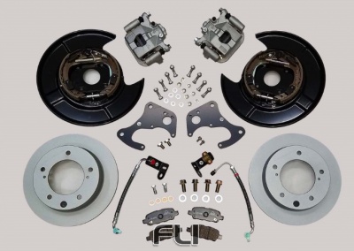 Pedders Brake Conversion Kit (eXcluding bearings). Suzuki Jimny JB23/JB33/JB43/JB53 (Pedders-PBCK010X)