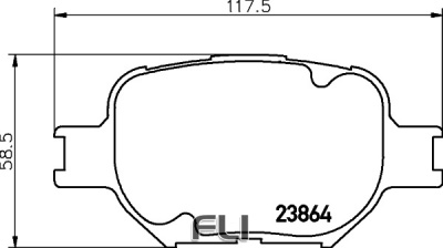 Pedders Brake Pads (Pedders-6700004)