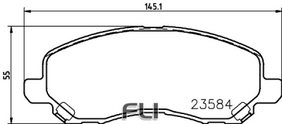 Pedders Brake Pads (Pedders-6700006)
