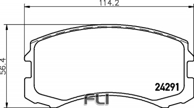 Pedders Brake Pads (Pedders-6700008)