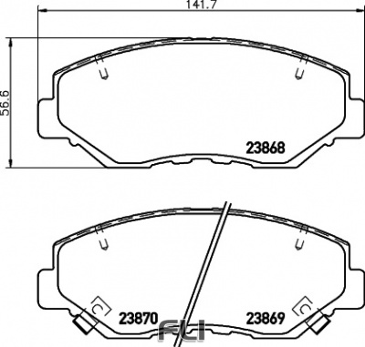Pedders Brake Pads (Pedders-6700009)