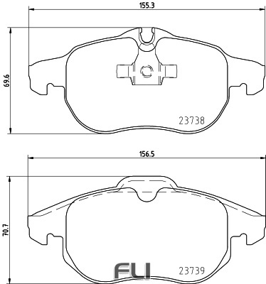 Pedders Brake Pads (Pedders-6700011)